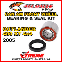 25-1520 ATV FRONT WHEEL BEARING KIT CAN-AM CAN AM OUTLANDER 400 XT 4x4 2005