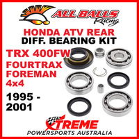 25-2013 HONDA TRX400FW FOURTRAX FOREMAN 4X4 95-01 REAR DIFFERENTIAL BEARING KIT