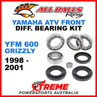 All Balls 25-2029 Yamaha YFM 600 Grizzly 98-01 Front Differential Bearing Kit