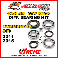 25-2086 Can Am Commander 800 2011-2015 ATV Rear Differential Bearing Kit