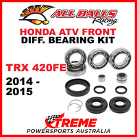 25-2100 HONDA ATV TRX420FE 2014-2015 FRONT DIFFERENTIAL BEARING & SEAL KIT