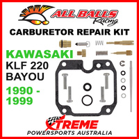 All Balls 26-1240 Kawasaki KLF220 KLF 220 Bayou 1990-1999 Carburetor Repair Kit