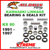 27-1013 Kawasaki KX80 KX 80 1991-1997 Linkage Bearing & Seal Kit Dirt Bike