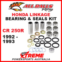 27-1054 Honda CR250R CR 250R 1992-1993 MX Linkage Bearing & Seal Kit Dirt Bike
