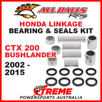 27-1169 HONDA CTX200 Bushlander 2002-15 MX SWING ARM LINKAGE BEARING & SEAL KIT