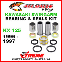 28-1043 Kawasaki KX125 KX 125 1996-1997 Swingarm Bearing & Seal Kit MX Dirt Bike