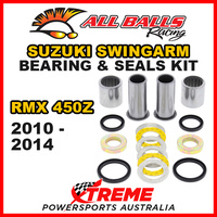 All Balls 28-1047 For Suzuki RMX450Z RMX 450Z 2010-2014 Swingarm Bearing Kit