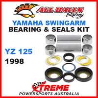 All Balls 28-1076 Yamaha YZ125 YZ 125 1998 Swingarm Bearing Kit
