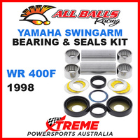 All Balls 28-1076 Yamaha WR400F WRF400 1998 Swingarm Bearing Kit