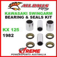 28-1081 Kawasaki KX125 KX 125 1982 Swingarm Bearing & Seal Kit MX