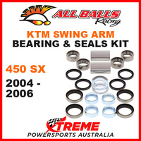 ALL BALLS 28-1125 MX SWINGARM BEARING KIT KTM 450SX 450 SX 2004-2006 OFF ROAD