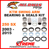 ALL BALLS 28-1168 MX SWINGARM BEARING KIT KTM 250SX 250 SX 2003-2015 OFF ROAD