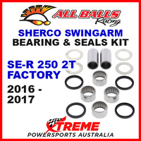 All Balls 28-1196 Sherco SE-R SER 250 2T Factory 2016-2017 Swingarm Bearing Kit