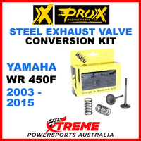 ProX Yamaha WR450F WRF450 2003-2015 Steel Exhaust Valve & Spring Upgrade Kit