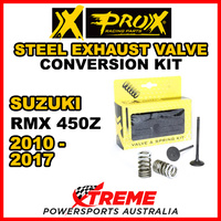 ProX For Suzuki RMX450Z RMX 450Z 2010-2017 Steel Exhaust Valve & Spring Upgrade Kit