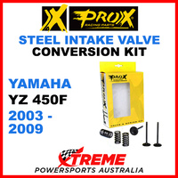ProX Yamaha YZ450F YZF450 2003-2009 Steel Intake Valve & Spring Upgrade Kit
