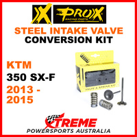 ProX KTM 350 SXF SX-F 2013-2015 Steel Intake Valve & Spring Upgrade Kit