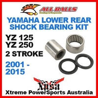 Lower Rear Shock Bearing Kit Yamaha YZ 125 250 YZ125 YZ250 2001-2015 MX, All Balls 29-5015