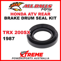 30-7601 HONDA ATV TRX200SX TRX 200SX 1987 REAR BRAKE DRUM SEAL KIT