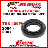 30-7602 HONDA ATV TRX400FA TRX 400FA 2004-2007 REAR BRAKE DRUM SEAL KIT