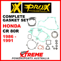ProX Honda CR80R CR 80R 1986-1991 Complete Gasket Set 34.1106