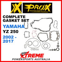 ProX Yamaha YZ250 YZ 250 2002-2017 Complete Gasket Set 34.2322