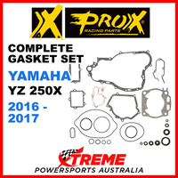 ProX Yamaha YZ250X YZ 250X 2016-2017 Complete Gasket Set 34.2322