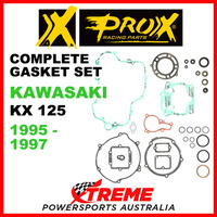 ProX Kawasaki KX125 KX 125 1995-1997 Complete Gasket Set 34.4215