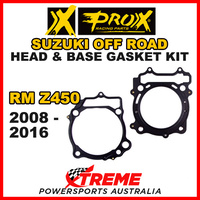 ProX For Suzuki RM-Z450 RMZ 450 2008-2016 Head & Base Gasket Kit