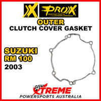ProX For Suzuki RM100 RM 100 2003 Outer Clutch Cover Gasket 37.19.G4198