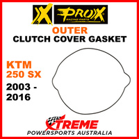 ProX KTM 250SX 250 SX 2003-2016 Outer Clutch Cover Gasket 37.19.G6324