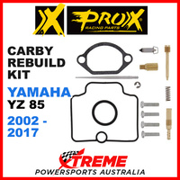 Pro-X Yamaha YZ85 YZ 85 2002-2017 Carburetor Rebuild Kit 44.55.10140
