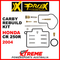 Pro-X Honda CR250R CR 250R 2004 Carburettor Repair Kit 44.55.10163