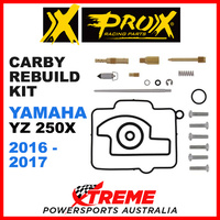 Pro-X Yamaha YZ250X YZ 250X 2016-2017 Carb Carburetor Repair Kit 44.55.10205