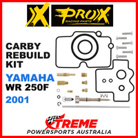 Pro-X Yamaha WR250F WR 250F 2001 Carb Carburetor Repair Kit 44.55.10303