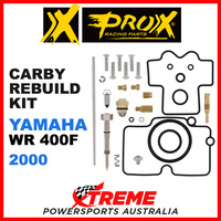 Pro-X Yamaha WR400F WR 400F 2000 Carb Carburetor Repair Kit 44.55.10323