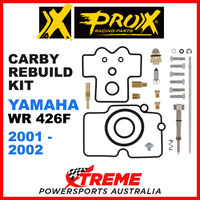 Pro-X Yamaha WR426F WR 426F 2001-2002 Carb Carburetor Repair Kit 44.55.10441