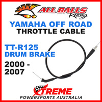 ALL BALLS 45-1195 MX YAMAHA THROTTLE CABLE TT-R125 TTR125 DRUM BRAKE 2000-2007