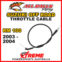 ALL BALLS 45-1203 For Suzuki THROTTLE CABLE RM100 RM 100 2003-2004 DIRT BIKE