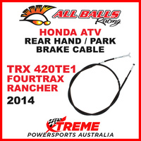 45-4017 Honda TRX420TE1 Fourtrax Rancher 2014 ATV Rear Hand Park Brake Cable