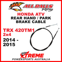 45-4017 Honda TRX420TM1 2x4 2014-2015 ATV Rear Hand Park Brake Cable