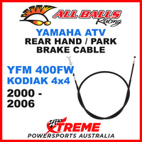 45-4067 YFM 400FW Kodiak 4X4 2000-2006 ATV Rear Hand Park Brake Cable