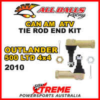All Balls 51-1009 Can AM Outlander 500 LTD 4x4 2010 Tie Rod End Kit