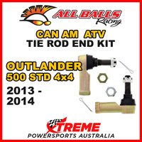 All Balls 51-1034 Can Am Outlander 500 STD 4x4 2013-2014 Tie Rod End Kit