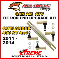 All Balls 52-1024 Can AM Outlander 400 XT 4x4 2011-2014 Tie Rod End Upgrade Kit