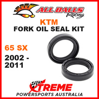 All Balls 55-128 KTM 65SX 65 SX 2002-2011 Fork Oil Seal Kit 35x47x10/10.5