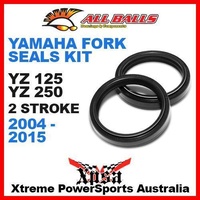 All Balls 55-132 Yamaha YZ 125 250 YZ125 YZ250 2004-2015 Fork Oil Seal Kit 48x58.2x8.5/10.5