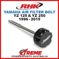 RHK MX BLACK AIR FILTER BOLT MOTO YAMAHA YZ125 YZ250 YZ 125 250 1996-2015 BIKE
