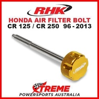RHK MX GOLD AIR FILTER BOLT MOTO HONDA CR125 CR250 CR 125 250 1996-2013 DIRTBIKE