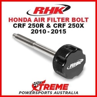 RHK MX BLACK AIR FILTER BOLT MOTO HONDA CRF250R CRF250X CRF 250R 250X 2010-2015